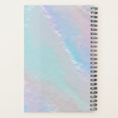 Abstrakter Rainbow Texture Planner Planer (Rückseite)