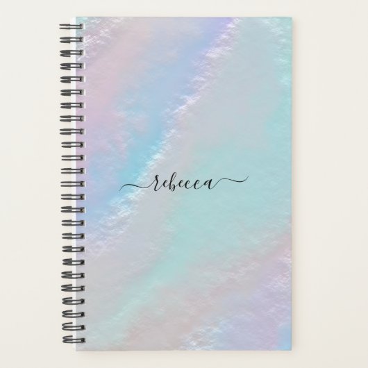 Abstrakter Rainbow Texture Planner Planer (Vorderseite)