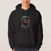 Abstrakter Rapper Hoodie (Vorderseite)