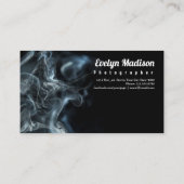 Abstrakter Rauch g888 Visitenkarte (Rückseite)
