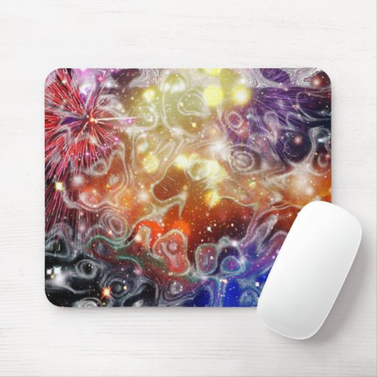 Abstrakter Raum Mousepad (Mit Mouse)