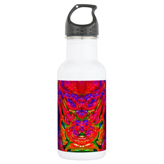 Abstrakter Reflektionstraum Trinkflasche (Vorderseite)