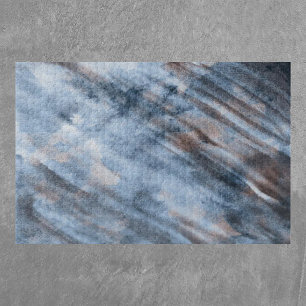 Abstrakter Regen auf dem Zinn-Dach-Puzzle Puzzle