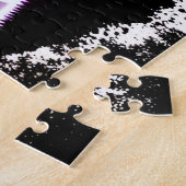 Abstrakter Regenbogen-Eukalyptus-Wald Puzzle (Seite)