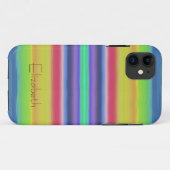 Abstrakter Regenbogen für Wasserfarben Case-Mate iPhone Hülle (Rückseite (Horizontal))