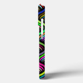 Abstrakter Regenbogen in Klappfarben Case-Mate iPhone Hülle (Rückseite / Links)