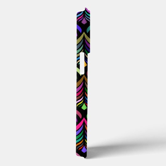 Abstrakter Regenbogen in Klappfarben Case-Mate iPhone Hülle (Rückseite / Rechts)