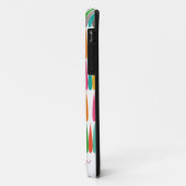 Abstrakter Regenbogen-Individuelle Name Case-Mate iPhone Hülle (Hinten/Links)