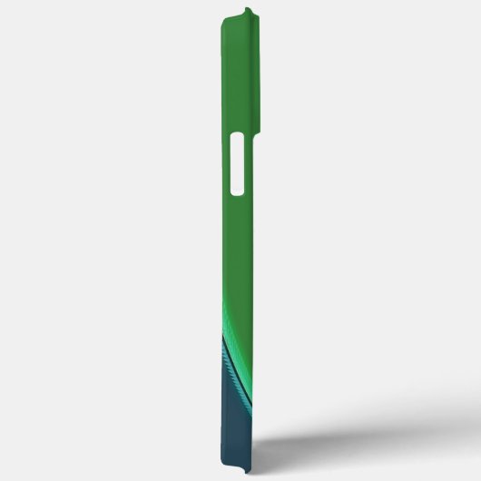 Abstrakter Regenbogen Modern inspirierende Orange Case-Mate iPhone Hülle (Rückseite / Rechts)