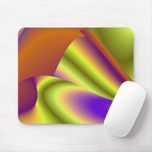 Abstrakter Regenbogen Mousepad (Mit Mouse)