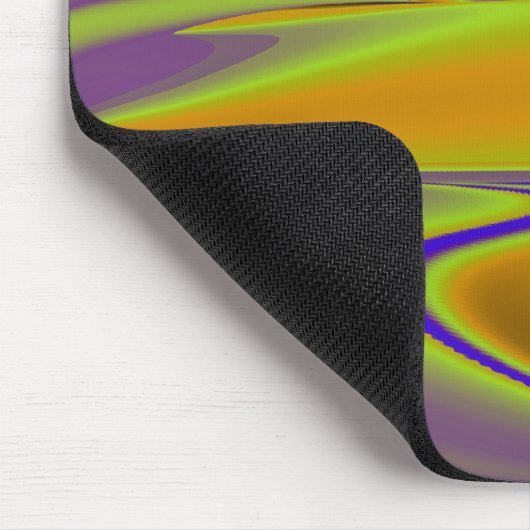 Abstrakter Regenbogen Mousepad (Ecke)