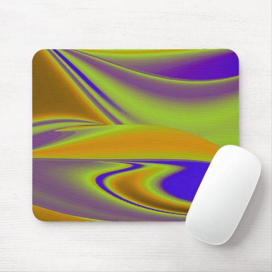Abstrakter Regenbogen Mousepad (Mit Mouse)
