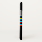 Abstrakter Regenbogen Nebel Cross Case-Mate iPhone Hülle (Hinten/Rechts)