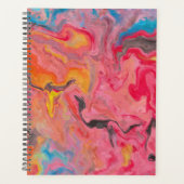 Abstrakter Regenbogen Planer (Vorderseite)