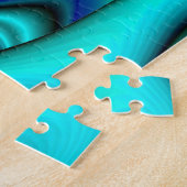 abstrakter Regenbogen Puzzle (Seite)