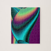 Abstrakter Regenbogen Puzzle (Vertikal)