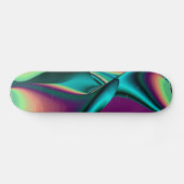 Abstrakter Regenbogen Skateboard (Horizontal)