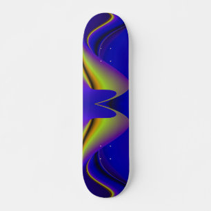Abstrakter Regenbogen Skateboard