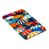Abstrakter Regenbogen Strand Umbrella Magnet (Rechte Seite)