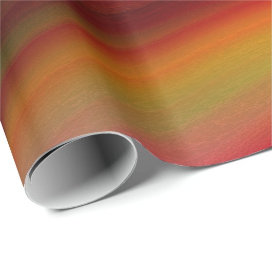 Abstrakter Regenbogen Wasserfarben Elegant Multico Geschenkpapier (Rolleneckpunkt)