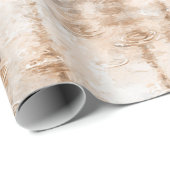 Abstrakter Regentag Geschenkpapier (Rolleneckpunkt)