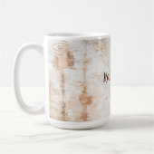 Abstrakter Regentag Kaffeetasse (Links)