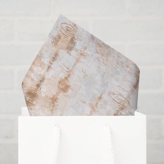 Abstrakter Regentag Seidenpapier (Geschenktüte)