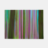 Abstrakter Regenwald in der Dämmerung| Washington Fußmatte (Vorderseite)