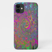 Abstrakter Retro-Flüssig-Swirl, schlaff Case-Mate iPhone Hülle (Rückseite)