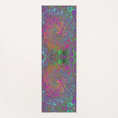 Abstrakter Retro-Flüssig-Swirl, schlaff Yogamatte (Vorderseite)