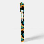 Abstrakter Retro-Funk Case-Mate iPhone Hülle (Rückseite / Links)