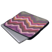 Abstrakter Retro-Hintergrund, Mode Z Laptopschutzhülle (Vorne Knopf)
