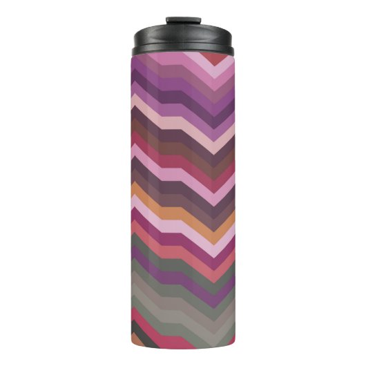 Abstrakter Retro-Hintergrund, Mode Z Thermosbecher (Vorderseite)