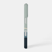 Abstrakter Retro-Wal-Schwanz iPhone 16 Hülle (Rechte Seite)