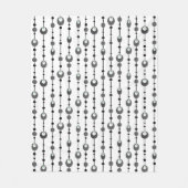 Abstrakter Retrodesign-Deko Fleecedecke (Vorderseite)