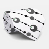 Abstrakter Retrodesign-Deko mit Drehkissen Krawatte (Gerollt)