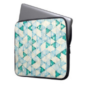 Abstrakter Retrohintergrund Laptopschutzhülle (Vorderseite Links)