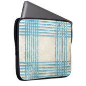 Abstrakter Retrohintergrund Laptopschutzhülle (Vorne Rechts)