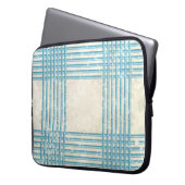 Abstrakter Retrohintergrund Laptopschutzhülle (Vorderseite Links)