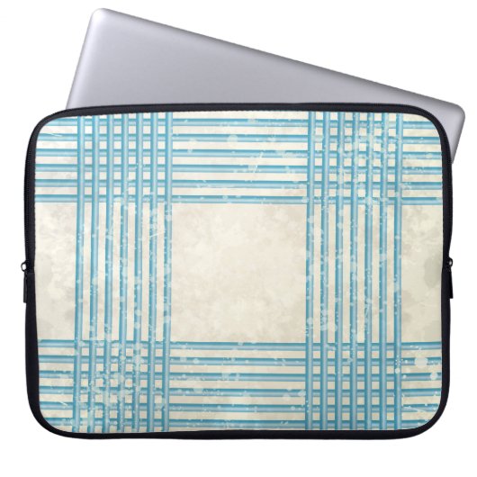 Abstrakter Retrohintergrund Laptopschutzhülle (Vorderseite)