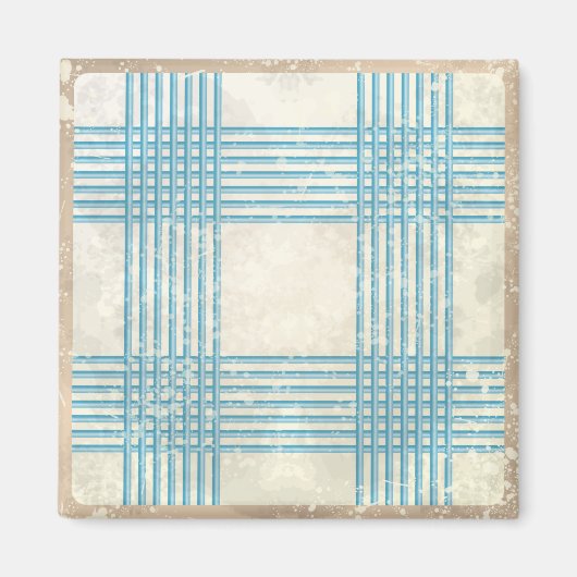 Abstrakter Retrohintergrund Magnet (Vorne)