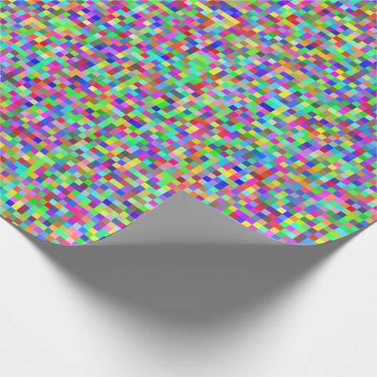 Abstrakter RGB Geschenkpapier (Ecke)