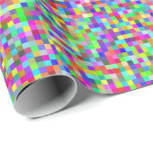 Abstrakter RGB Geschenkpapier (Rolleneckpunkt)