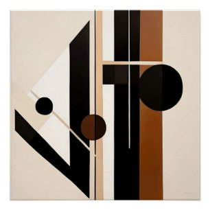 Abstrakter Rhythmus Poster
