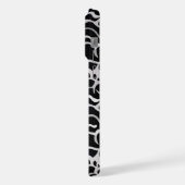 Abstrakter Rippel iPhone Hülle (Linke Seite)