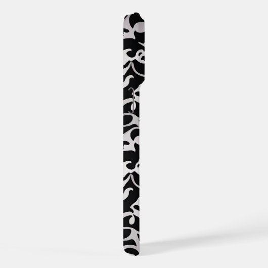 Abstrakter Rippel iPhone Hülle (Rechte Seite)