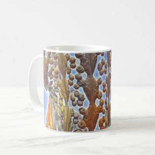 Abstrakter Rock Pool Kaffeetasse