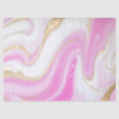 Abstrakter Rosa-Glitzer-Marmor-Swirl Seidenpapier (Vorderseite)