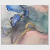 Abstrakter rosa Hintergrund mit schönem Schmuckstü Geschenkpapier (Flach)