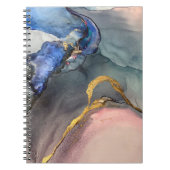 Abstrakter rosa Hintergrund mit schönem Schmuckstü Notizblock (Vorderseite)